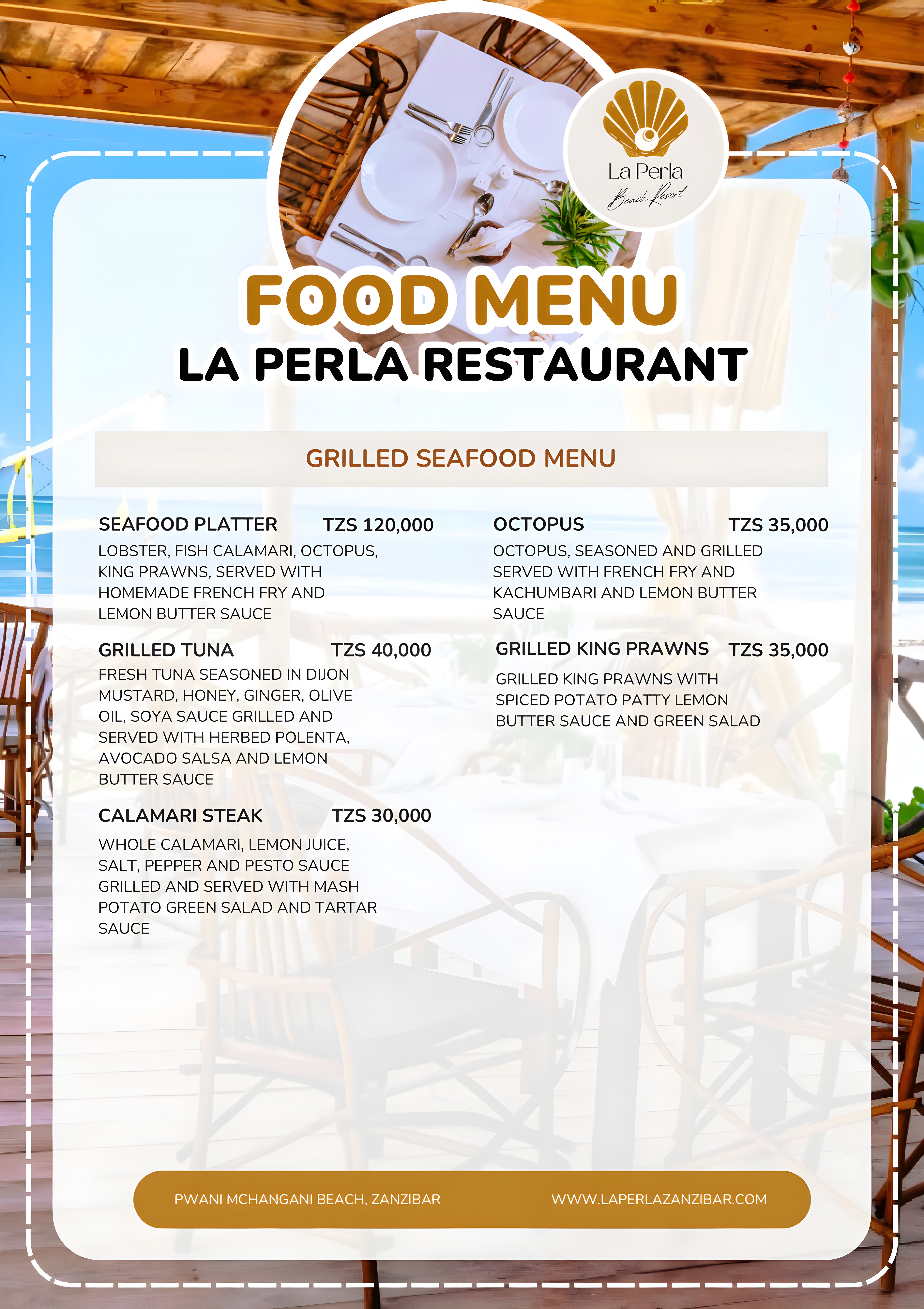 Menu page 6